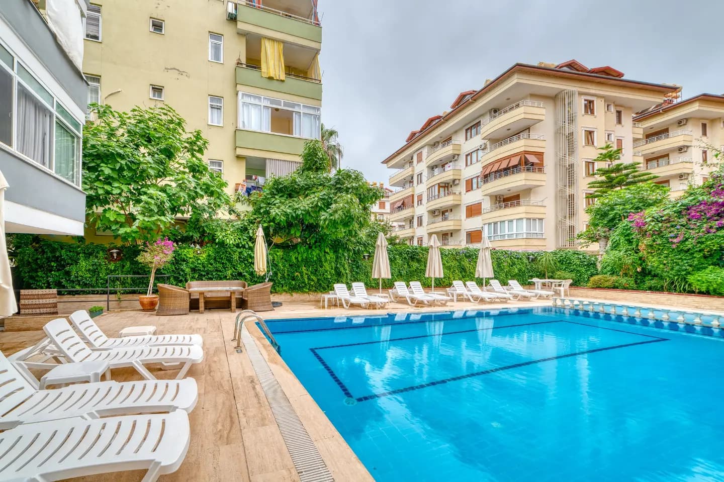 Квартира 1+1 в Alangün Apartmanı, Центр Алании — фото 1
