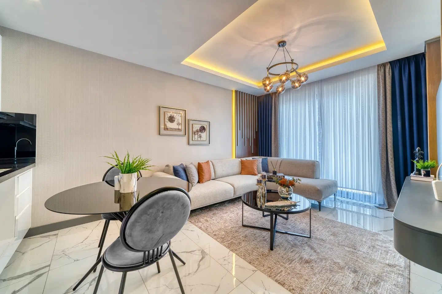 Квартира 1+1 в State of Art №47, Махмутлар — фото 1